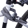 thumbnail image 4 of para bicicleta, de bicicleta con combinación reiniciable de 4 dígitos, s de cadena de bicicleta antirrobo para trabajo negro Baoblaze Bloqueo de contraseña de bicicleta, 4 of 8