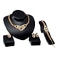 thumbnail image 1 of Sonducket Ceremony Rhinestone Jewelry Set Girls Party Necklace Earring Kit Decoration Ring Jewellery Alloy Birthday Gift Bracelet Ropa, zapatos y accesorios Miscelánea, 1 of 6