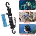 thumbnail image 5 of Cable de Bobina Camina Espiral Anti-Perdones de las Limpres de Seguridad Para Bucear Snorkel Navegando en Kayak, 5 of 5