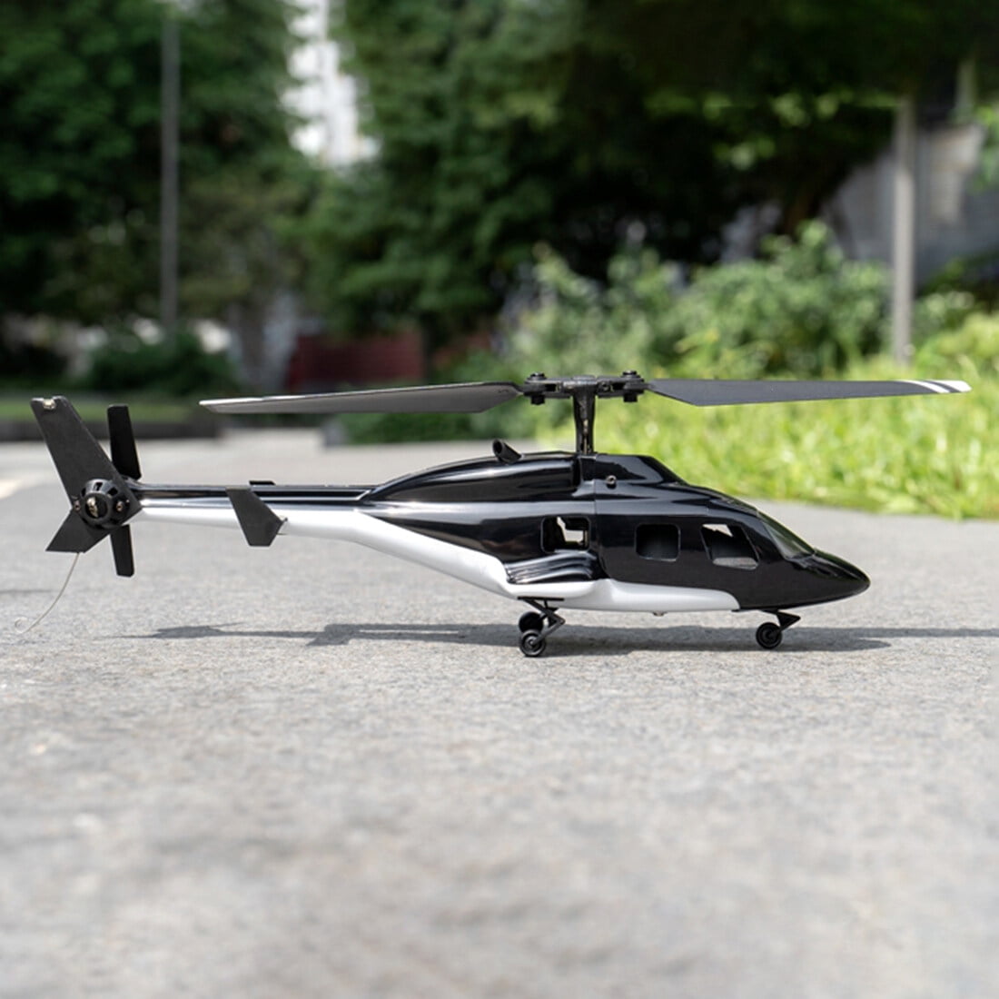 F150BL V3 Airwolf RC Helicopter, 2.4G 5CH Remote Control Helicopter with 6-Axis Gyro and LED Lights, Military RC Aircraft for Beginners (RTF Version)