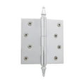 thumbnail image 6 of Grandeur Stehng-Sq-St-Res-4 4 X 4" Plain Bearing Square Corner Mortise Door Hinge - Nickel, 6 of 7
