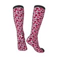 thumbnail image 4 of Daiia Sports Socks Rose Flowers Printed Novelty Crew Socks for Men Women Knee High Socks Cotton Socks Soft & Breathable Support Unisex Socks, 4 of 9