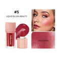thumbnail image 1 of Mareep Blush Creamy Cheek Color Cheek Tint Cheek RougeLiquid Blush Makeup for Cheeks Soft Cream Blush Wand With Weightless Long Wearing Smudges Proof Natural Looking Matte Finish 7ml, 1 of 2