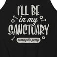 thumbnail image 3 of Instant Message - I'll Be In My Sanctuary Garage - Men's Jersey Tank Top, 3 of 6