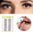 thumbnail image 4 of Thick Cat False Eyelashes 10 Pack Hard Big Flower Curl Glue Self Eyelashes, 4 of 8