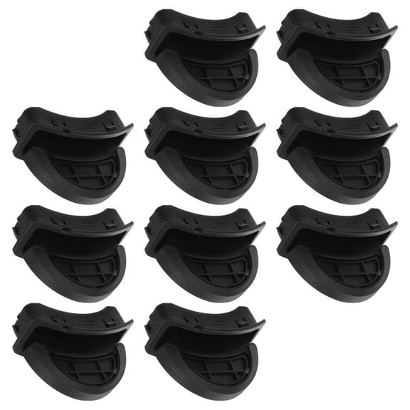 MLINS 10Pcs Plastic Foot Pedal For Bathroom Trash Can And Bedroom Garbage Bin Step Pedal Replacement For Office Wastebasket And Outdoor Garbage Can