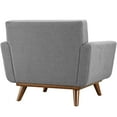thumbnail image 5 of Modway Engage 2-Piece Fabric and Rubberwood Armchair and Ottoman - Gray, 5 of 6