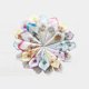 thumbnail image 2 of 10PCS pañuelos estampados cuadrados mujeres Hanky ​​30X30CM, 2 of 9