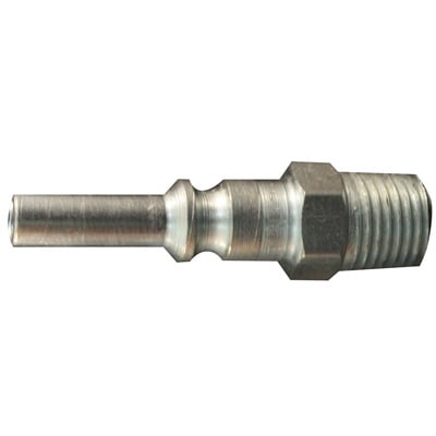 (Price/Each)Milton S-791 Male 1/4" Body Plug L-Style 2/Cd