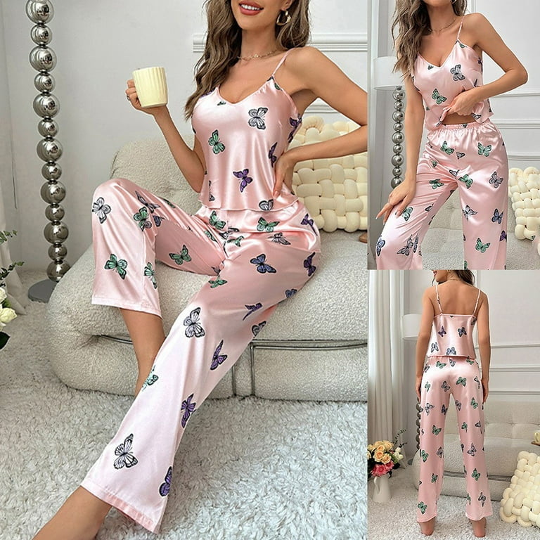 Butterfly silk pyjamas new arrivals