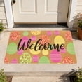 thumbnail image 6 of Hxlamzoo Easter Welcome Mat Absorbent Quick-Dry Non-Slip Waterproof Doormat with Buuny & Eggs Design for Front Door Porch Entryway Spring Home Decor, 6 of 6
