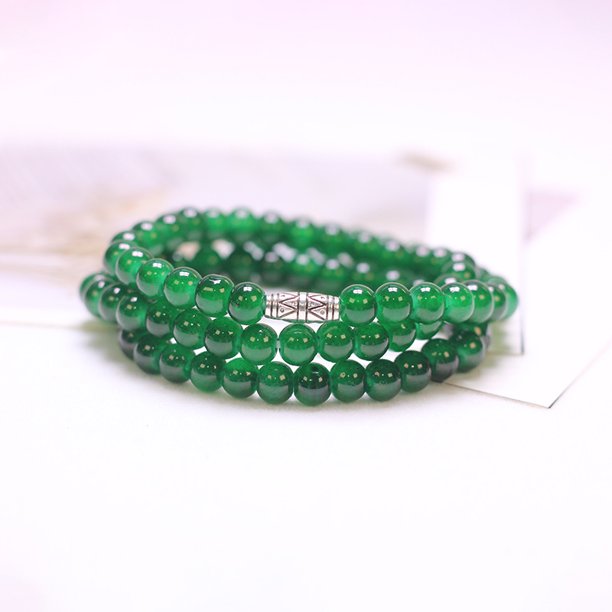 Accesorios envueltos doble estilo étnico pulsera de cerámica pulsera de cuentas mujer alto sentido