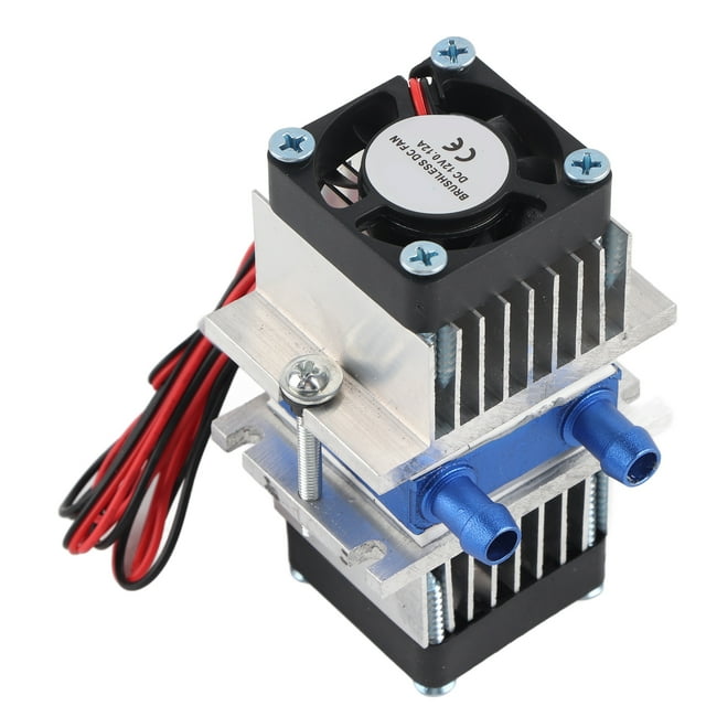Peltier Cooler-DIY Semiconductor Thermoelectric Cooler Dispositivo de refrigeración por agua de refrigeración Peltier (120 W) para peceras, refrigeradores semiconductores de refrigera