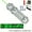 1 PCS Green Laser, variant on Rechargeable Adjustable Focus Laser Pointer Flashlight 1-5mW Blue/Green/Red Aluminum Body 18650 Battery for Hiking Office