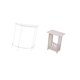 thumbnail image 5 of Mesa Auxiliar De Acrílico Para Espacios Pequeños, Versátil Y Práctica, Ideal Para El Hogar, La Sala De Estar, El Baño, El Hotel, La Cafetería Y El Salón., 5 of 8