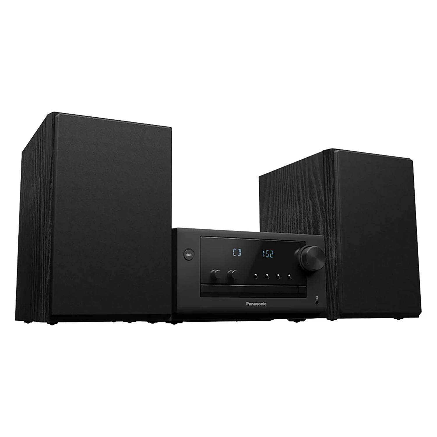 Panasonic Bluetooth Compact Home Stereo System with 2-Way Speakers, Amp, CD Player, Radio & Remote, SC-PM700PP-K