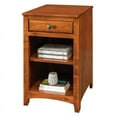 thumbnail image 2 of Alder Wood Universal Pedestal File Cabinet in Warm Cherry - Built in the USA, 2 of 4