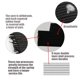 thumbnail image 4 of Bandas elásticas de 1-1/5 pulgadas de ancho, banda elástica de punto de alta elasticidad para coser elástico por The Yard 10 yardas (5 yardas de blanco, 5 yardas de negro), 4 of 5