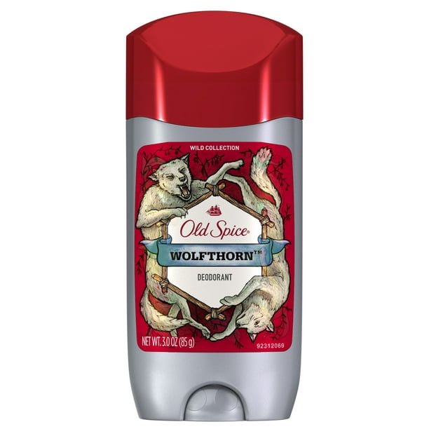 Honger Aan boord ZuidAmerika Old Spice Wild Wolfthorn Scent Deodorant for Men, 3 oz - Walmart.com