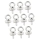 thumbnail image 1 of 4 X 10 Piezas De Plata De Ley 925 Cierre Colgante Perla Bail Eye Pins Conector 4 Mm Sunnimix alfileres de fianza, 1 of 8