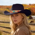 thumbnail image 2 of Chapeau de Cowboy Style Western pour Usage Quotidien à la Maison avec Design Classique et Attrait Intemporel, 2 of 5