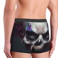 thumbnail image 6 of Salouo Modern Abstract Colorful Skull C Print Men's Boxer Briefs,Breathable Underwear Elastic Waistband Briefs for Men -XX-Large, 6 of 8