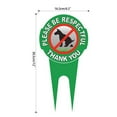 thumbnail image 3 of Wovilon Home Decor for Living Room Sign Authority No Peeing Dog Sign Stop Dog Peeing On Your Grass Sign Politely Says Please Respect Protect Your Property, 3 of 7