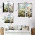 thumbnail image 4 of Designart "Meadow Calm Bliss Muted II" Meadow Framed Wall Art Set Of 2 - White Landscapes Framed Wall Art Set Of 2, 4 of 7