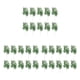 thumbnail image 5 of Bearachild 10 piezas de ramas de sauce falsas hojas de plantas artificiales hojas de interior jardín al aire libre arreglo de boda tipo 1 / verde Type1 NO1, 5 of 6