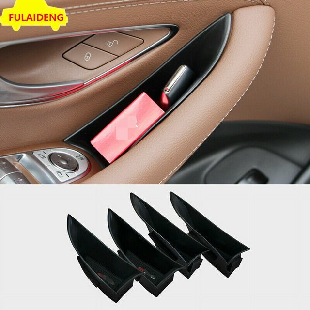Pour Benz E-Class W213 2016-2020 Poignée Intérieure Poignée Boîte de Rangement