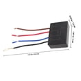 thumbnail image 3 of Phenofice Desk Lamp Touch Module Touch Lamp Replacement Parts Plastic 1 Set for DIY Repair, 3 of 7