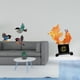 thumbnail image 2 of Escultura de madera de pájaro y , adorno de pared, artesanía, figura para jardín, estudio, sala de estar, dormitorio, oficina, decoración del hogar, 2 of 8