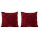 thumbnail image 1 of Funda Almohada para Navidad Suave Con Copo Nieve 45 Cm Color Rojo WDOplteas, 1 of 7