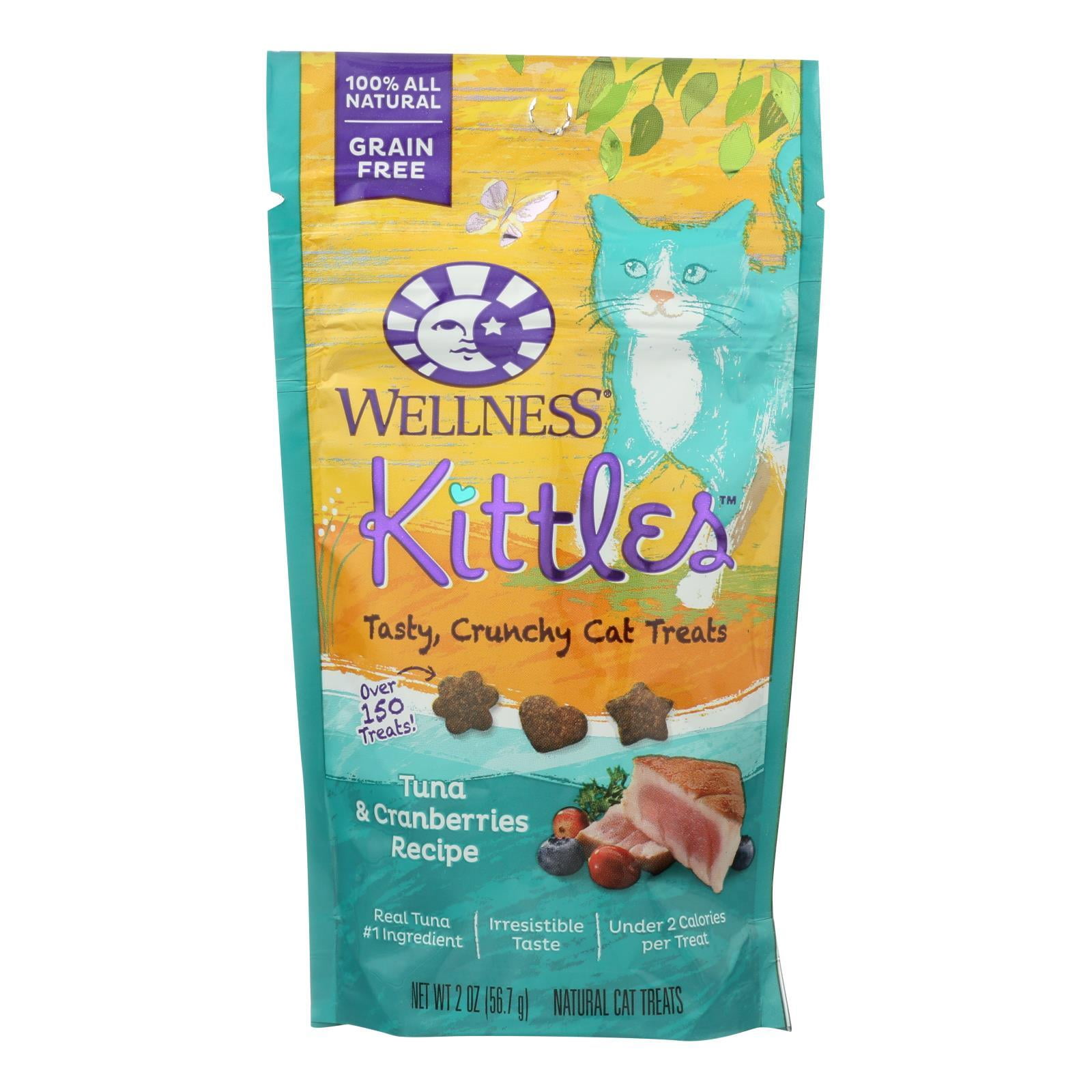 Wellness Kittles Cat Treats Reviews Wellness Pet Products Cat Treat - Kittles - Tuna & Cranberry - Case of