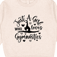 thumbnail image 3 of Inktastic Just a Girl Who Loves Gymnastics Toddler Sweatshirt, 3 of 4