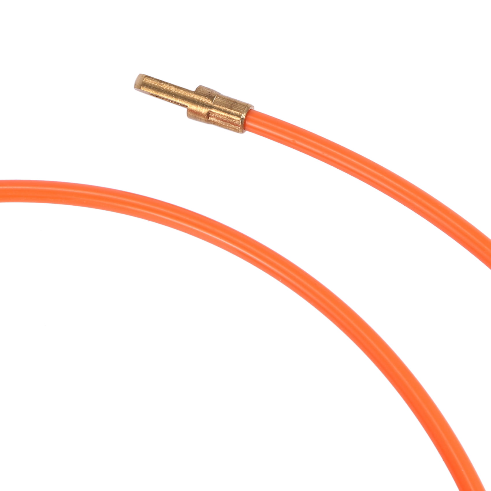 CUHAWUDBA 4Mm 40 MèTres De Dispositif De Guidage Orange En Nylon De Cable éLectrique Push Pullers Duct Snake Rodder Fish Tape Wire 