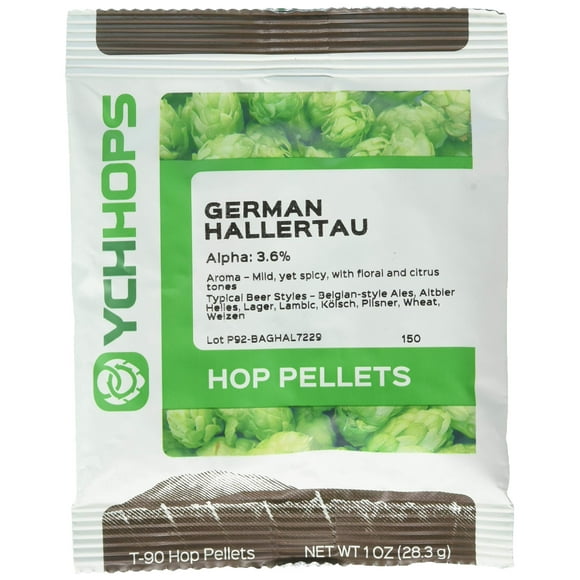 Apprendre à Préparer des Granulés Hallertau Hop 3oz, Vert