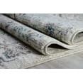 thumbnail image 5 of LaDole Rugs Cream Beige Blue Area Rug, Living Room, Contemporary, Vintage, 5' x 7', Plush Feel, 5 of 5