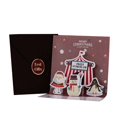 thumbnail image 1 of Feliz Navidad Tarjeta de felicitación 3D Pop-Up Tarjeta con sobres Pegatinas Árbol de Navidad Muñeco de nieve Santa Postal, 1 of 4
