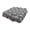 Light Gray, variant on Knot Pillow Meditation Cushion, Large Floor Cushions Sitting Funky Throw Pillows Chair Pillows, Soft Pads Square Knotted Seat Cushions for Home Decoration Living Room Bedroom Sofa Couch