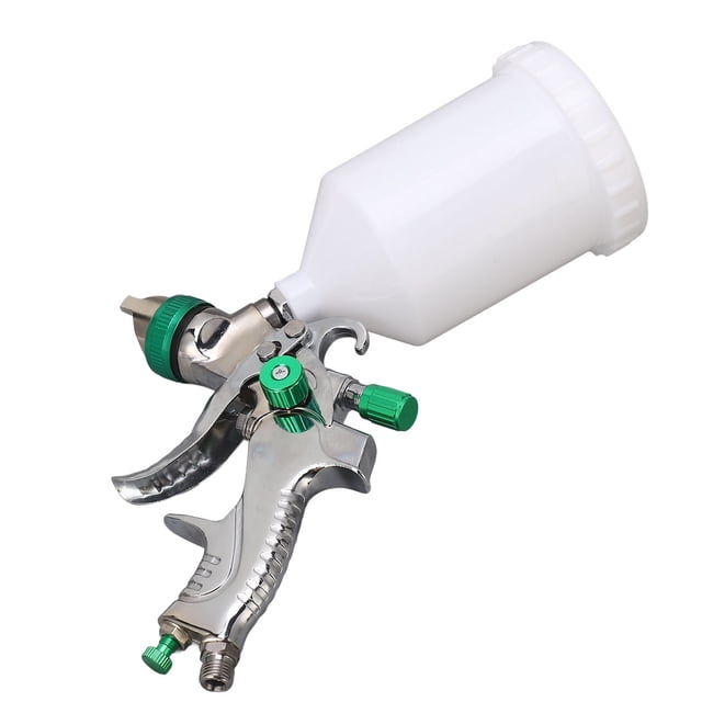 Juego De Pistola Pulverizadora, 600 Ml, Fácil De Usar, 3 Boquillas, Resistente A La Corrosión, Alimentación Por Gravedad, Pistola Pulverizadora De Pintura De Atomización