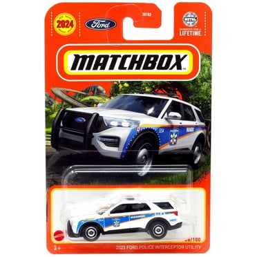 Matchbox 2023 Ford Police Interceptor Utility Diecast Car (Paramedic)