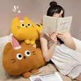 thumbnail image 3 of Almohada de Animal suave para niños, juguete de peluche de gato lindo, regalo de cumpleaños, gran oferta, 40 cm, 65 cm, 80cm262, 3 of 5