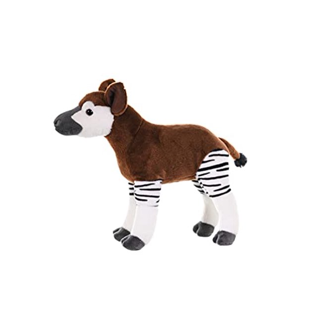 Wild Republic Okapi Plush, Stuffed Animal, Plush Toy, Gifts for Kids, Cuddlekins 12 Inches