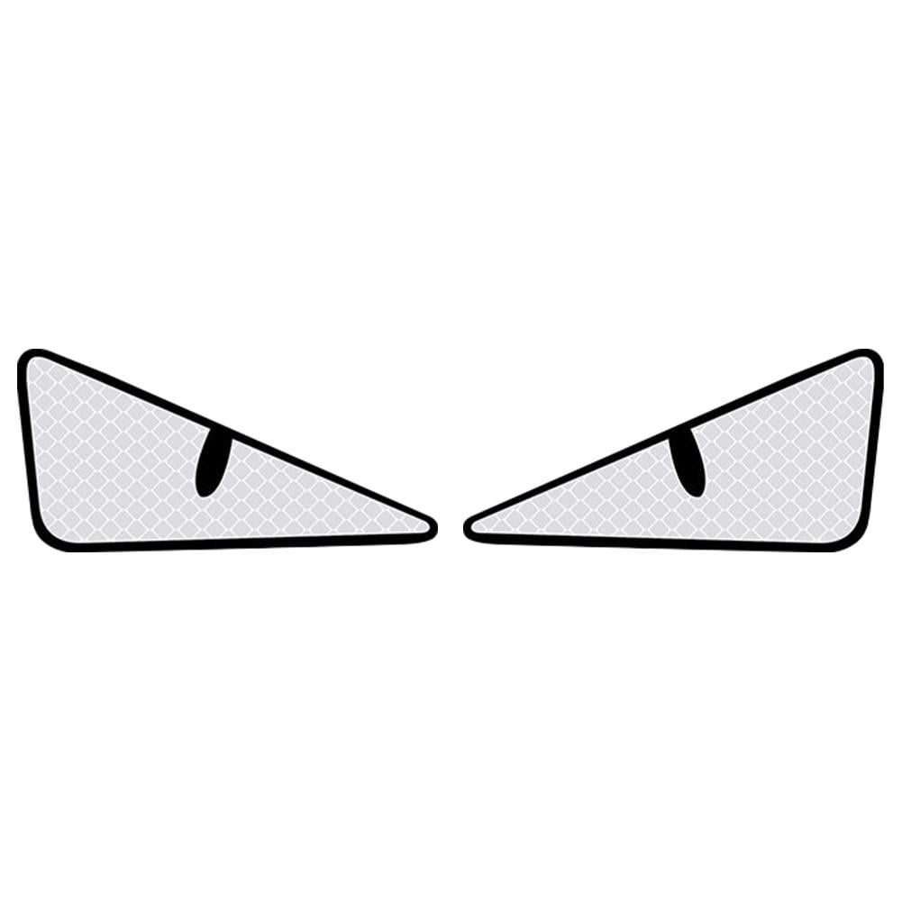 Autocollants Réfléchissants Pour Voiture - Autocollants Pour Les Yeux Stereo Amusants Pour Voiture Fenetre Mur 98144753