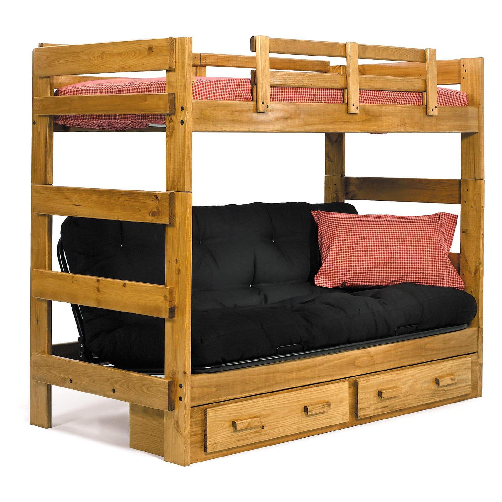 Savannah Twin Over Futon Bunk Bed Com