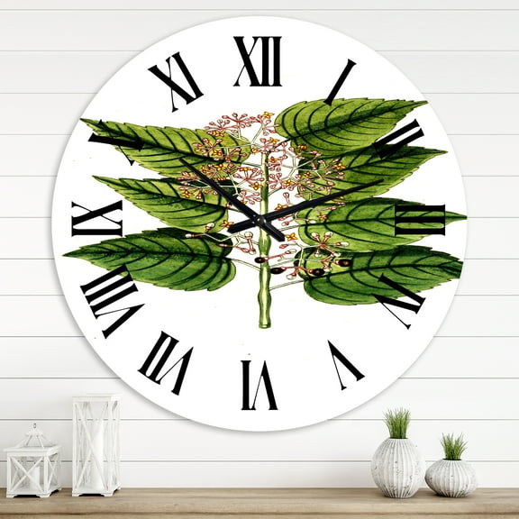 Designart 1 in Quartz Traditional Wall Clock