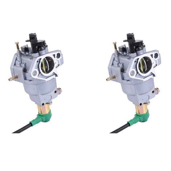 2X Carburetor Fit 6500W for GX240 8HP GX270 9HP GX340 11HP GX390 13HP Portable Generator 182F 188F