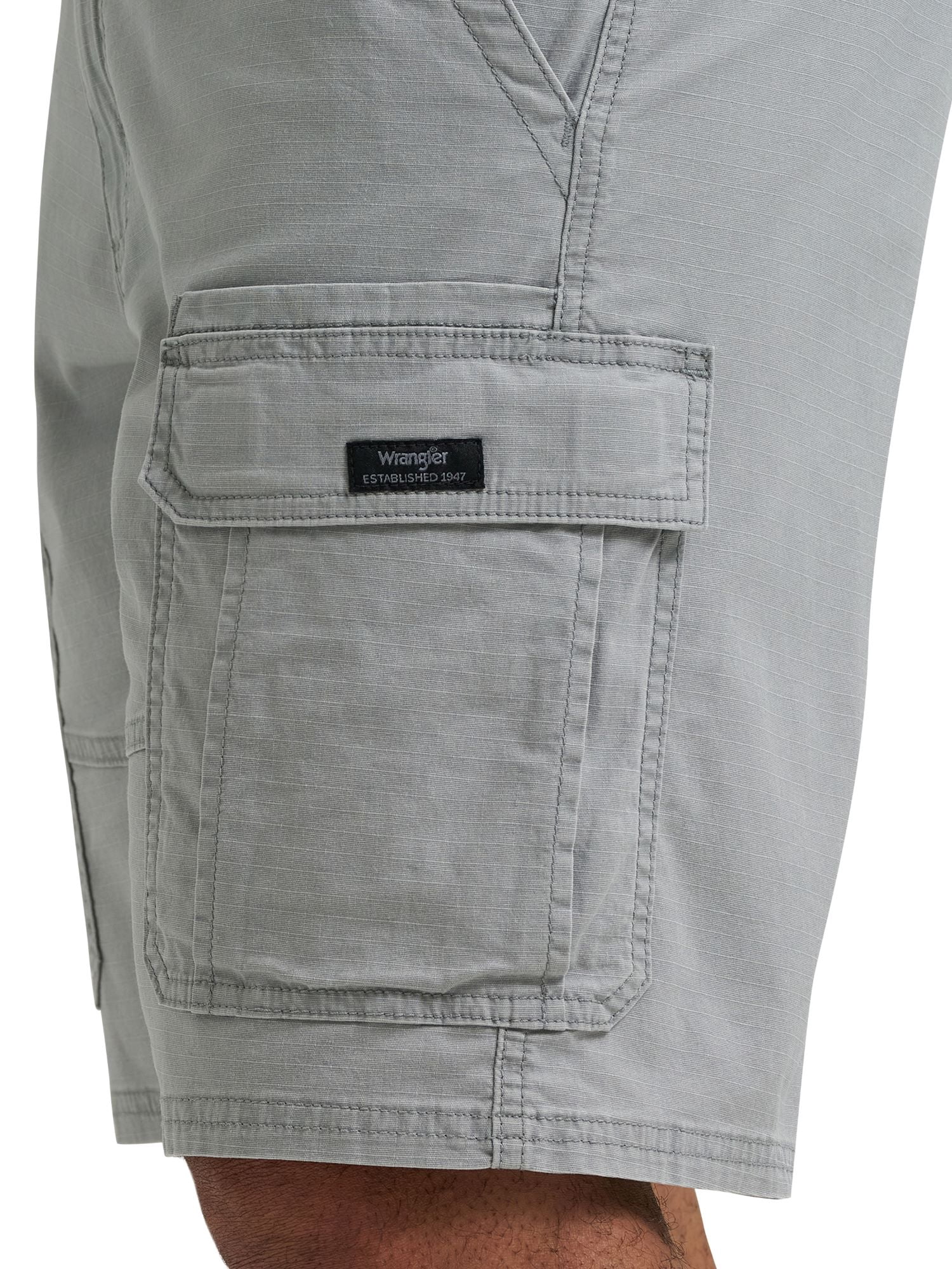 Wrangler Men's and Big Men's Stretch Cargo Shorts