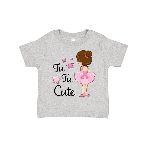 Inktastic Tu Tu Cute Ballerina Boys or Girls Toddler T-Shirt